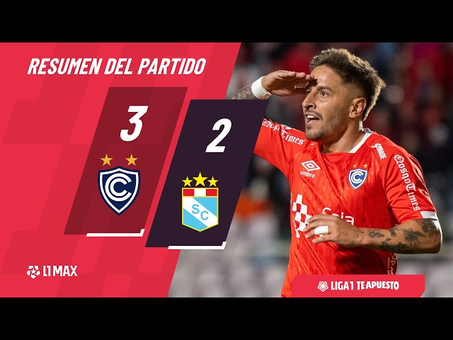 Cienciano 3-2 Sporting Cristal: Match HIGHLIGHTS for the FINAL MATCHDAY of the APERTURA