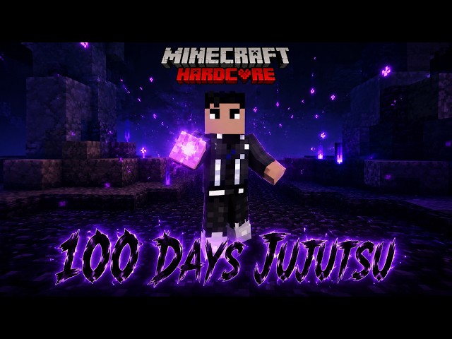 I Survived 100 Days in Minecraft Jujutsu Kaisen Hardcore
