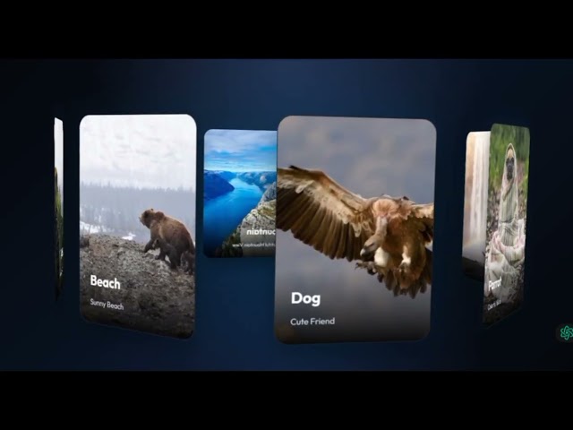 Build an Amazing 3D Circular Gallery in React JS | Interactive Rotating Carousel Animation