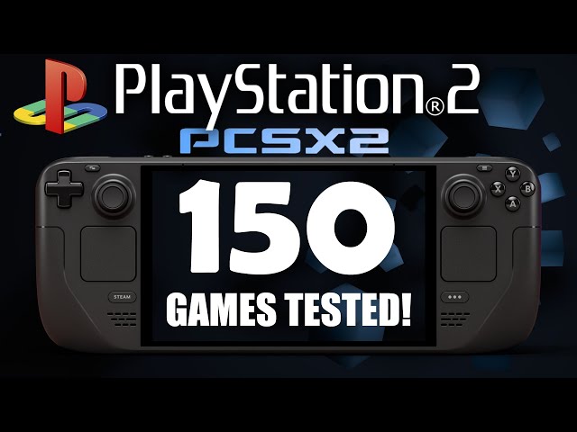 150 PS2 Games Tested on Steam Deck | PCSX2 Fast Performance Test