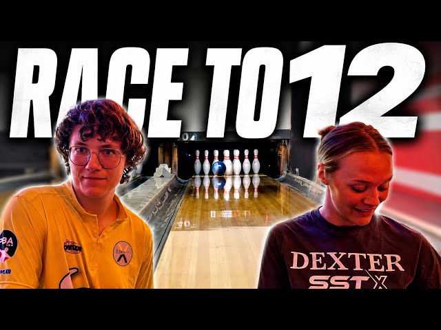 PBA vs PWBA: Race To 12 Strikes 😳 Brunswick Combat Solid