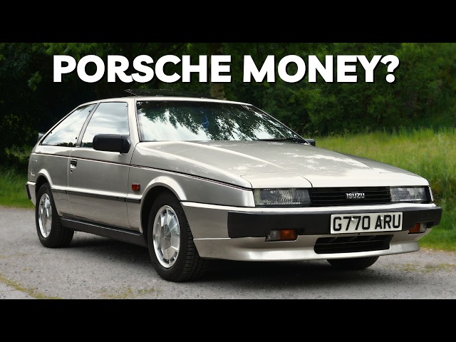 The Isuzu Sports Car That Cost as Much as a Porsche | Piazza Turbo Review