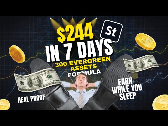 How I Earned $244 on Adobe Stock in 7 Days (Real Proof) | 300 Evergreen Assets Formula | real proof