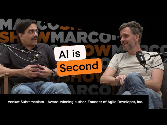 AI Won’t Replace Developers, It Will Demand More From Them - Venkat Subramaniam | The Marco Show