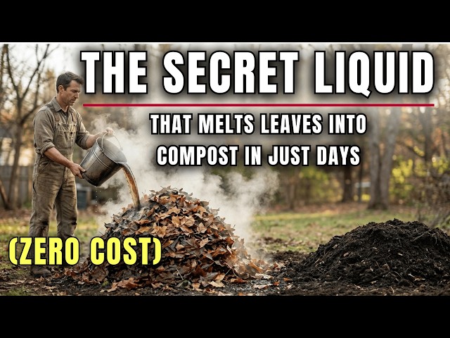 The Secret Liquid That Melts Leaves Into Compost in Just  Days!