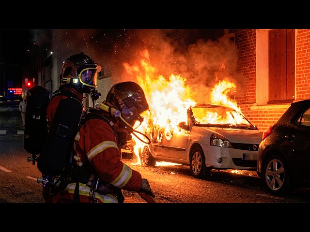Beauvais firefighters: Arsonist in the city, chaos on the A1