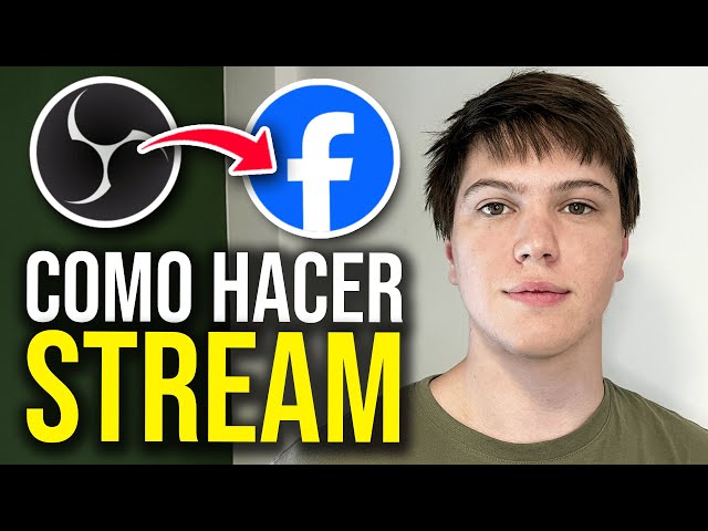 How to STREAM on Facebook with OBS (2026) - Step by Step