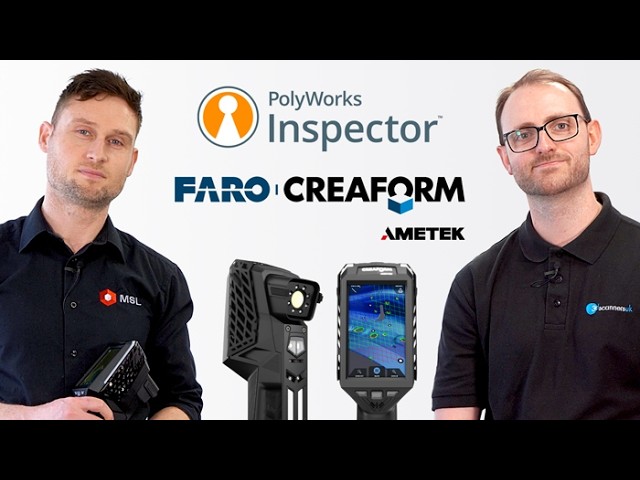 Scan Directly into PolyWorks Inspector with FARO CREAFORM