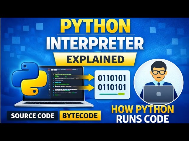 Python Interpreter Explained | How Python Runs Code | Python for Beginners