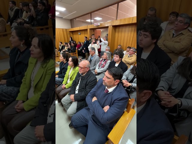 Juez Carlos Jorquera dirige su ultima audiencia