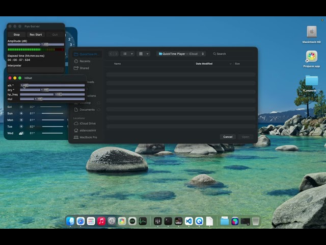 Pyo Custom Hi-hat Generator - CS50's Introduction to Programming with Python - Final Project