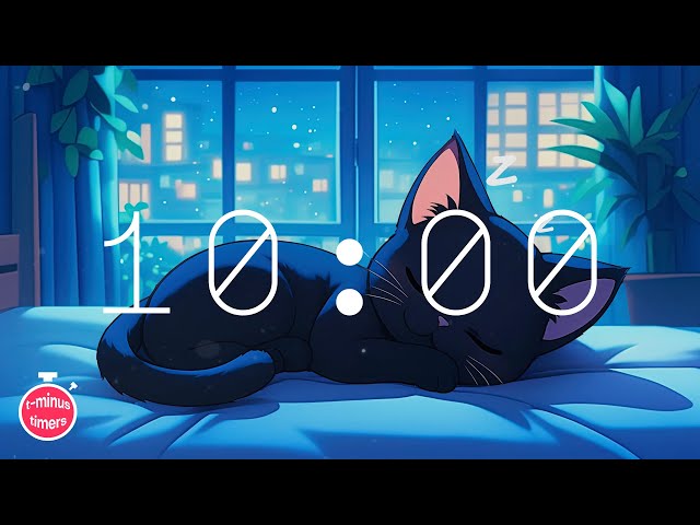 10 minute Timer | Back to School Lofi Chill
