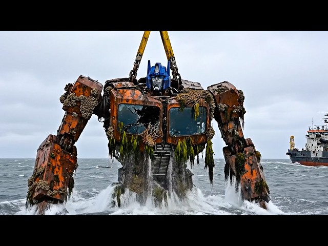 We Found & Restored a GIANT Optimus Prime Robot (Deep Sea Discovery to Full Power)