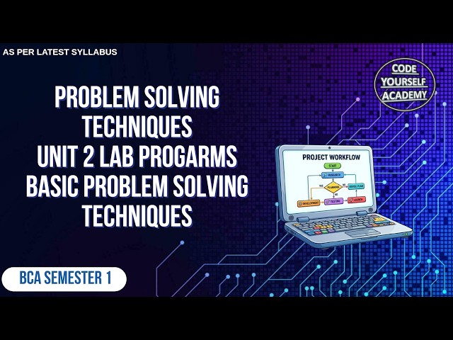 Unit 2 Lab Programs | Problem Solving Techniques