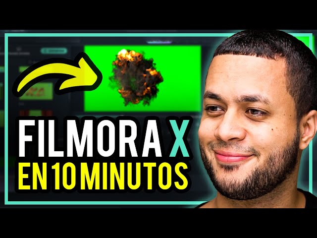 🟢 Tutorial de Filmora X (2021) en 10 MINUTOS para PRINCIPIANTES