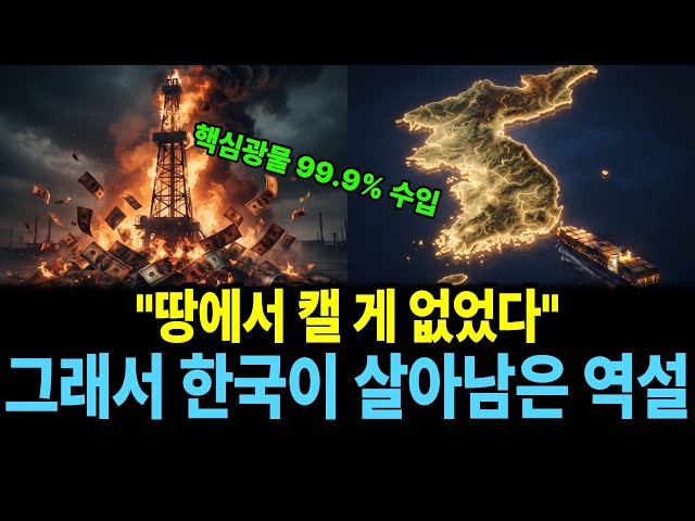 한국 땅의 진짜 자산 "우린 자원도 없는 나라잖아요"