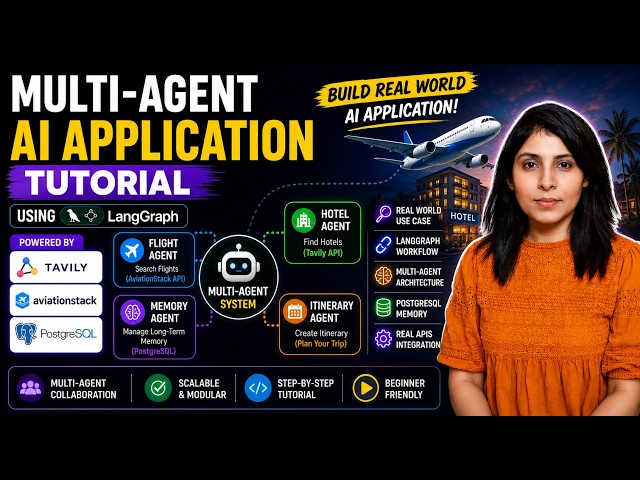 Build a Real-World Multi-Agent AI System using LangGraph,  APIs and Memory