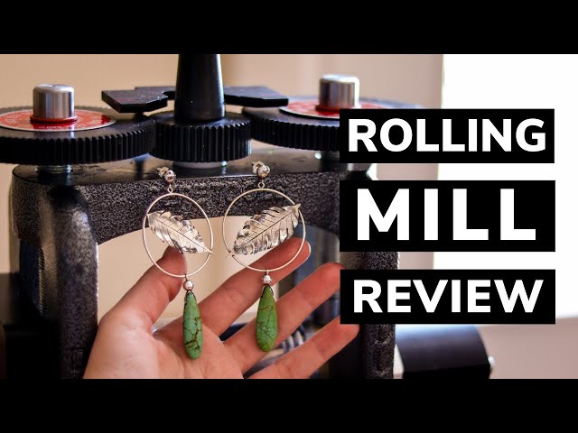 Pepetools Ultra Rolling Mill - TOOL REVIEW + demo. How to use the rolling mill for jewelry making