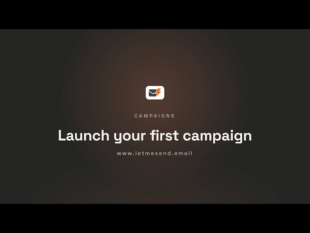 How to Create and Launch an Email Campaign in LetMeSendEmail. #emailmarketing #emailcampaign