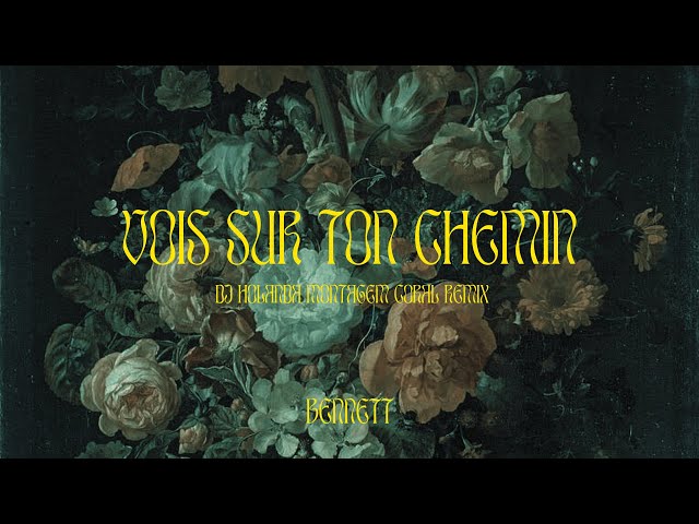 BENNETT - Vois sur ton chemin - DJ Holanda MONTAGEM CORAL Remix (Official Audio Video)