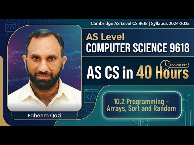 10.2 Programming – Arrays, Sort and Random