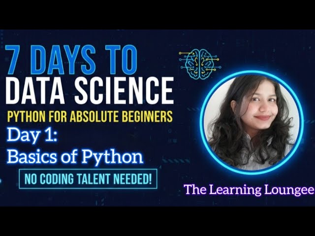 🚀 Welcome to Day 1 of Python for Data Science — from ABSOLUTE ZERO