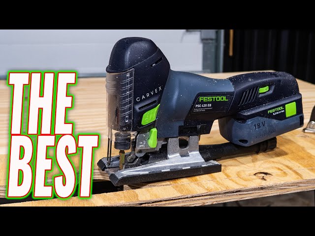 BUY the BEST! Festool PSC 420 Carvex 18V Brushless Jig Saw Review