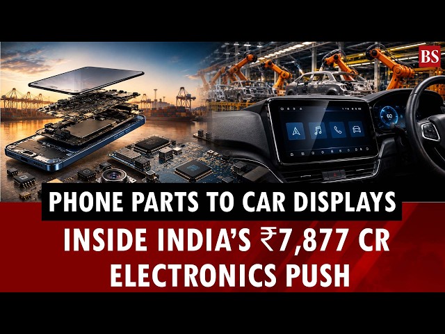 What has India approved under its ₹7,877 crore electronics push?