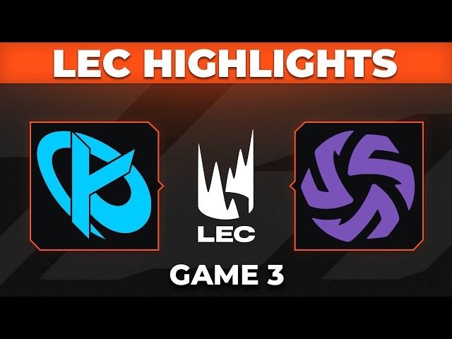 KC vs SHFT Game 3 Highlights | LEC 2026 Summer Split | Karmine Corp vs Shifters
