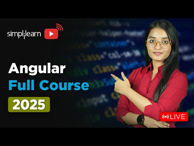 Angular Full Course 2026 | Angular Tutorial for Beginners | Angular JS Training | Simplilearn