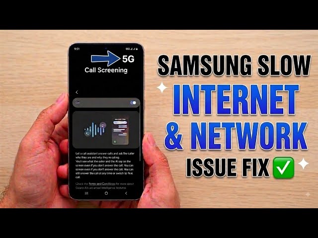 New Update 😱 Samsung Mobile Slow internet & Network Problem Fix ✅ 