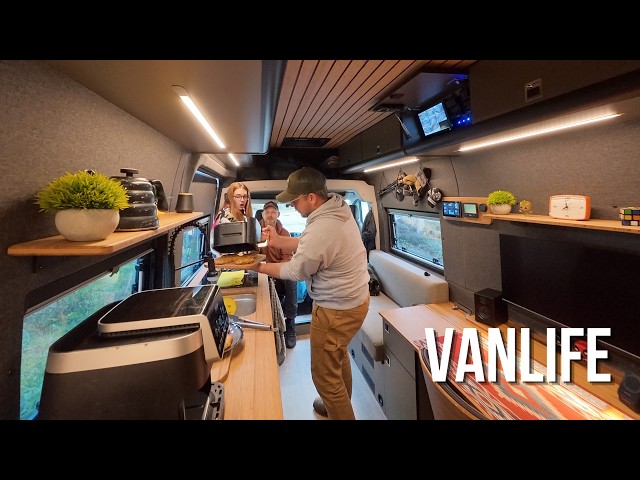 3 People Living in a Van in Scotland | Baked Cookies