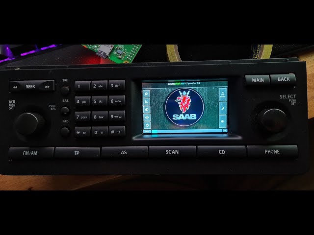 Saab 9-3 ICM2 Android Auto + Bluetooth Handsfree Crankshaft Mod