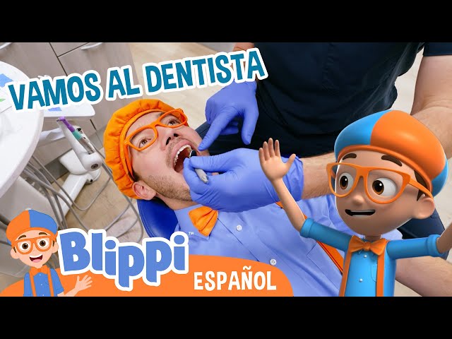 ¡Blippi va al dentista y aprende todo sobre el cuidado de los dientes! 🦷