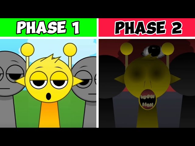 Incredibox Sprunki But Scrunkly Phase 1 VS Phase 2 Comparison (New Mod)