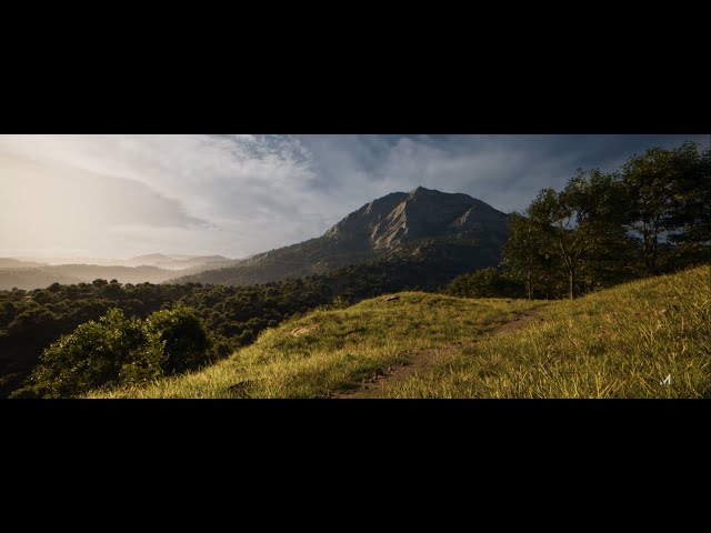 Beyond the Valley – Procedural Environment R&D | Gaea + Unreal Engine 5