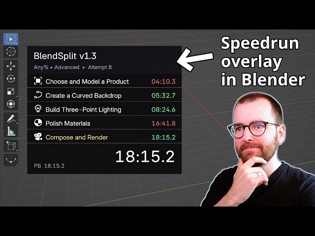 We can speedrun Blender now! (Free add-on)