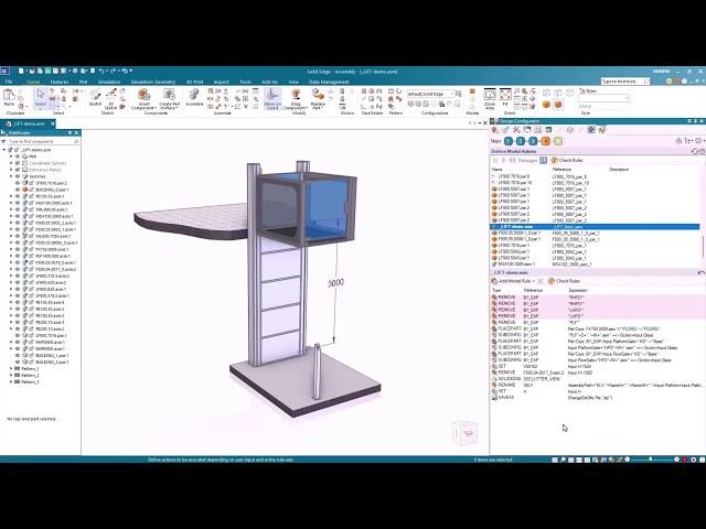 Streamlining custom product design with the Designcenter Solid Edge Design Configurator