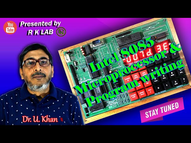 Program Writing With Microprocessor 8085 Trainer Kit.