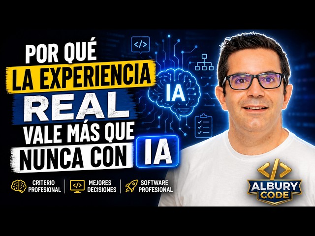 Porqué saber programar y la experiencia real SI que es importante en la era del desarrollo con IA