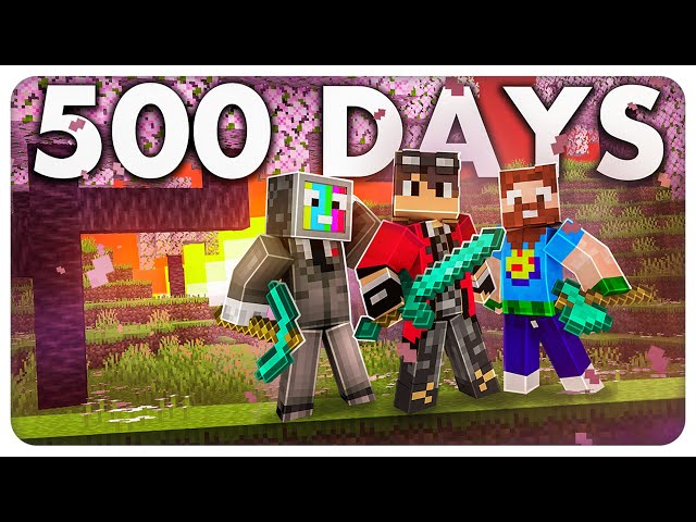 500 Days on a Minecraft SMP