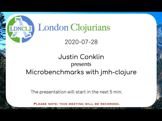 Performance testing with JMH Clojure & Java Microbenchmark Harness - Justin Conklin