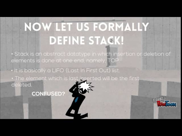 Stack Data Structures