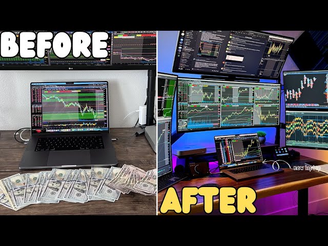My Ultimate Day Trading Setup 2025 // MacBook M1 Max, Order Flow