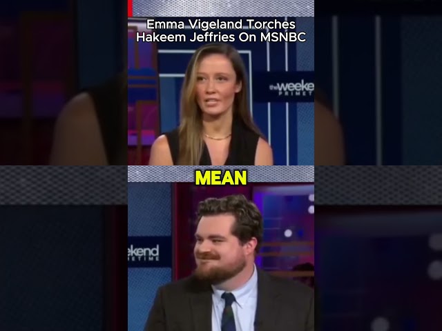 Emma Vigeland Torches Hakeem Jeffries On MSNBC | Eb&Flow
