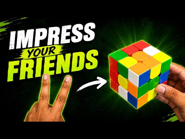 How to Impress Your Friends with a Rubik's Cube 😱 | Easy Cube Trick | 3x3  Rubikscube tricks। Tricks