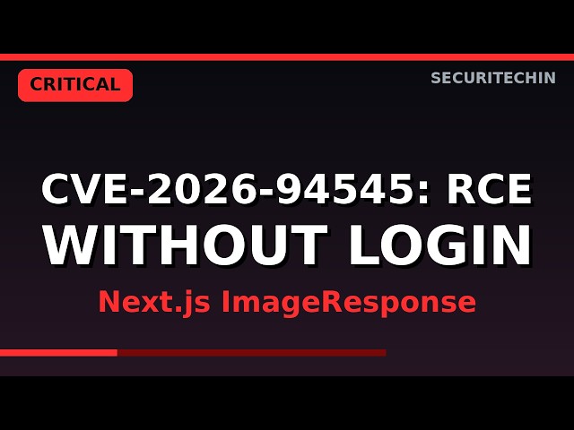 CVE-2026-94545: Next.js ImageResponse RCE Explained