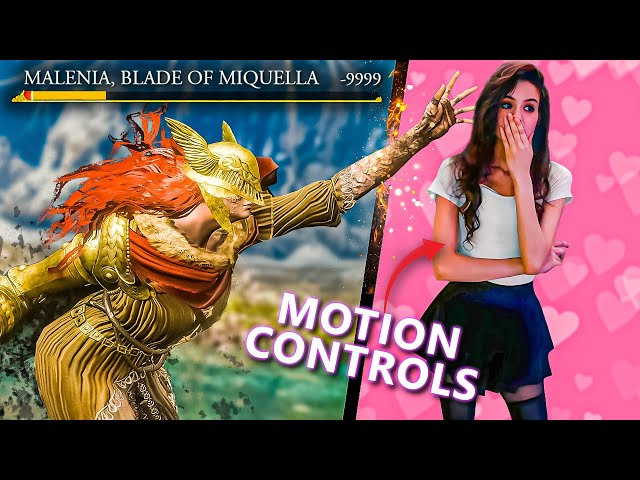 Malenia defeated with Motion Controls in Elden Ring (Luality)