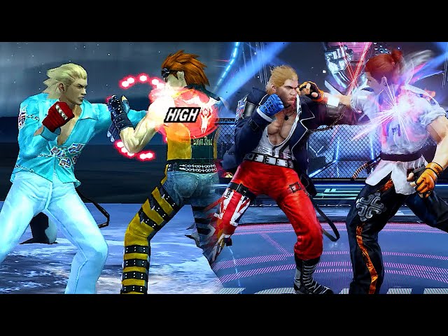 STEVE B+1 QUICK HOOK Combo Evolution | Tekken 4 - Tekken 8