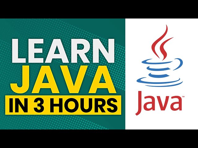 Learn Java In 3 Hours